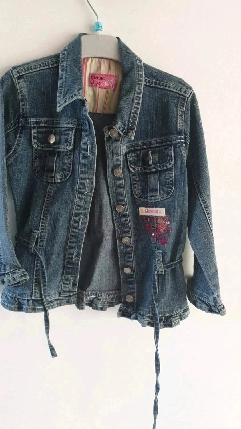 Veste en jean légère 4 ans